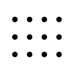 Simple Vertical Dots Menu Icon Illustration (Three-Dot / Transparent PNG)