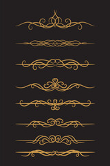 Luxury artistic floral ornament design 