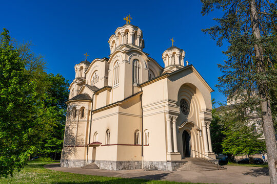 Sts. Cyril and Methodius Church(Pravoslavna cerkev sv. Cirila in Metoda v Ljubljani) in Ljubljana, Slovenia