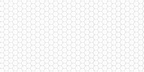 Honey hexagon bee hive honeycomb pattern seamless golden grid and white background. Abstract seamless pattern and geometric background with hexagons. Vector seamless pattern. Hexagon grid texture.