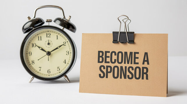 Seize the moment become a sponsor now with this timely call to action