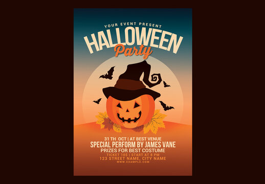 Halloween Party Flyer
