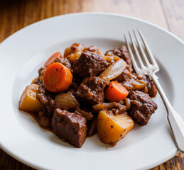 lamb chops with vegetables