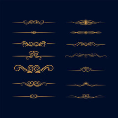 Luxury artistic floral ornament design 