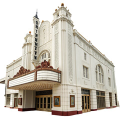 Theater isolated on transparent background  
