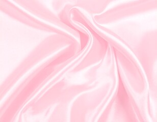 Fototapeta premium Smooth, pale pink silk fabric texture