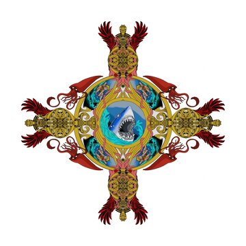 chi Recycling and circle of ocean life 