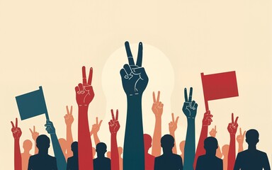 Vector illustration design concept of international Human Rights Day observed on December 10. High quality