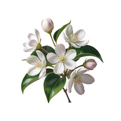 Fototapeta premium lily of the valley on white
