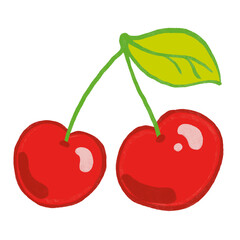 cherries illustration