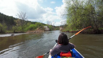 Enjoy a serene kayaking trip on a stunning river, navigating breathtaking landscapes. Its ideal for nature lovers and outdoor enthusiasts seeking relaxation and adventure in a tranquil setting