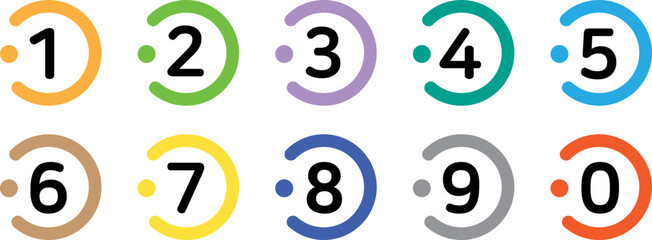 숫자 목차 순서