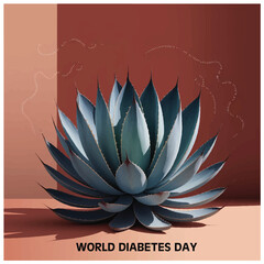 Raises global awareness about diabetes prevention treatment care education support healthy living