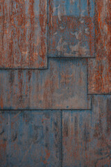 Weathered Riveted Steel Panels Texture