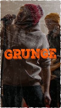 Grunge Vertical Slideshow