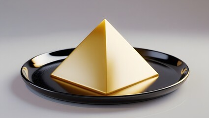 Fototapeta premium Golden Pyramid