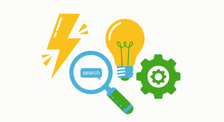 Dynamic idea generation sparks innovation with search and strategy tools