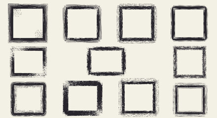 Discover versatile grunge frames perfect for adding artistic flair to your creative projects and designs