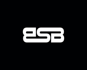 BSB NAME SYTLE LOGO VECTOR
