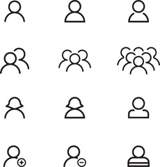 People icon collection
