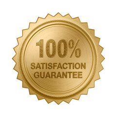 Fototapeta premium satisfaction guaranteed seal