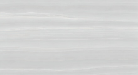 Obraz premium light grey banded onyx with subtle white layers, translucent polished slab, luxurious natural stone for minimalist interiors, countertops, or decorative panels