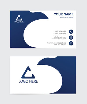 Business card design templet file Print	
