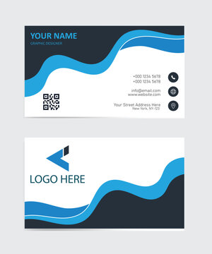 Business card design templet file Print	

