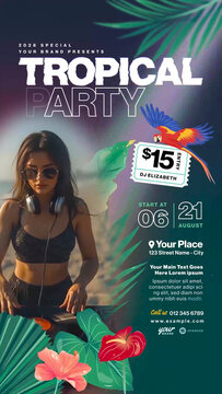 Animated Nightclub Flyer Template