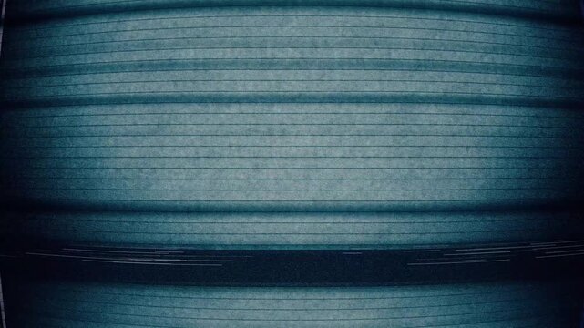 Vintage Retro TV Set Background with noise. Style television. Bad TV signal transmission, white noise with vertical flickering stripes.