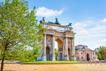 Arch of Peace in Milan