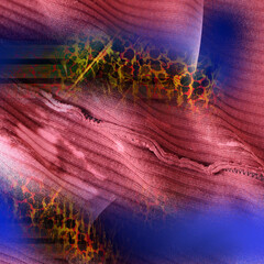 Colorful fashion print leopard designs.Fabric fashion pattern.Wave textile print design,illustration.Fractal colorful pattern.Print pattern illustration.New season fabric print.Textile fashion pattern