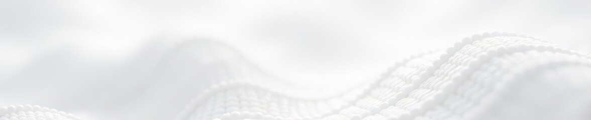 Delicate white grid, faint lines on pure white background, net, design