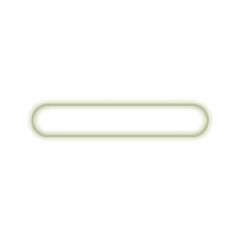 Pale green rounded rectangle line graphic element.