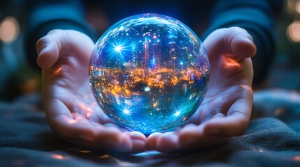 Business intelligence uses predictive analytics to forecast future trends.