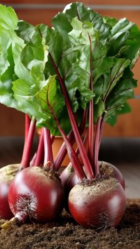 Beetroot cultivation techniques for beginners in a home garden setting