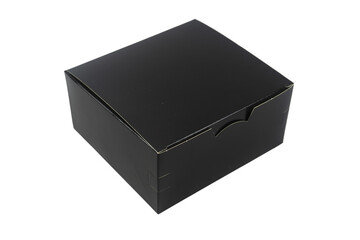 black box on white background