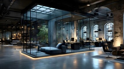 Fototapeta premium modern office interior