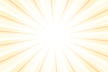 Obraz premium Peach orange sunburst and ray wallpaper design. Sunburst sun ray background. Sun flare vector. Yellow comic ray backdrop
