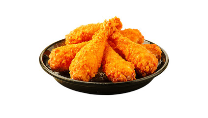 Fast Food Fried Chicken Isolated on Transparent Background