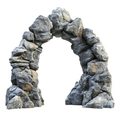 Majestic artificial rock archway
