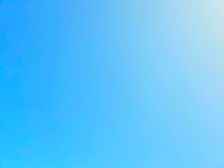 Clear sky view without clouds 