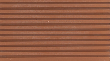 Exterior tile surface with texture and horizontal lines