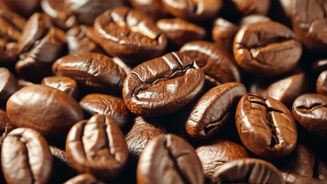coffee beans and a cup of coffee. Selective focus. nature.
