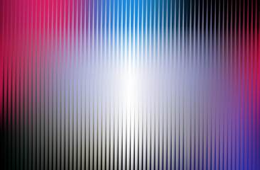 Abstract vertical stripes of vibrant pink blue and white light creates a modern textured background, Elegant vertical stripes create a pearlescent, rippled light effect.
