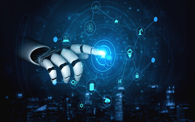 AI enables collaborative intelligence by linking robotics, machine learning, and data systems to automate operations and improve real-time decision-making. Vouch