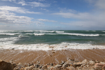 Indian Ocean Coastline at Port Elizabeth, Eastern Cape