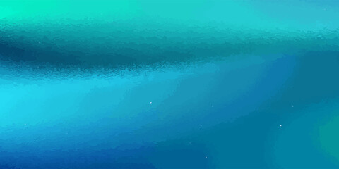 Blue-green gradient studio room, abstract background pattern, walls and floor reflect neon lights, dark tones and feel speed of digital technology connected blue-green background modern.