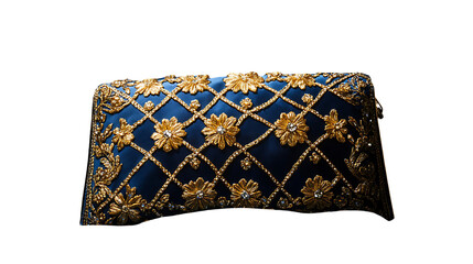 blue clutch