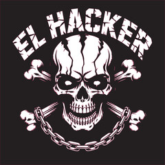 skull and crossbones  T-shirt